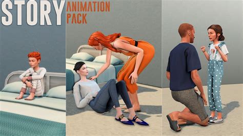 Story Animation Pack The Sims 4 Youtube