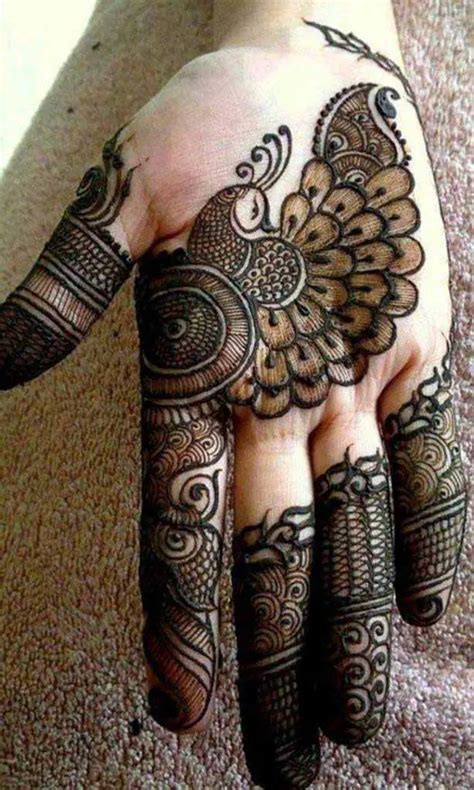 25 Latest Peacock Mehndi Designs For Hands
