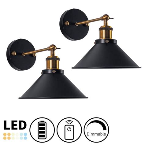 Shop wall sconces at lumens.com. NUNULIGHTING Battery Operated Cordless Wall Sconce ...
