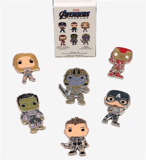 Funko Pop Avengers Endgame Boxlunch Mystery Pin Collection Disney