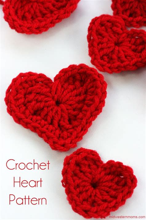 How To Crochet A Heart Types My Crafts And Diy Projects