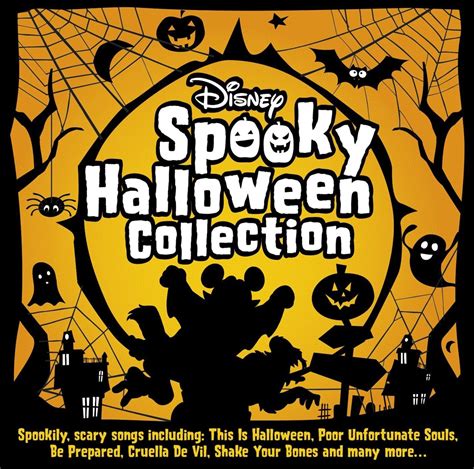 Disney Spooky Halloween Collection Cd Album Free Shipping Over £20