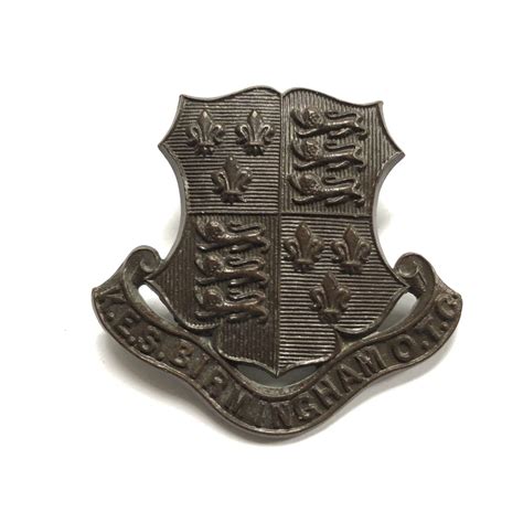 King Edwards School Birmingham Otc Osd Cap Badge