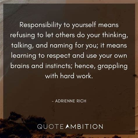 220 Responsibility Quotes To Make You A Better Person 2021