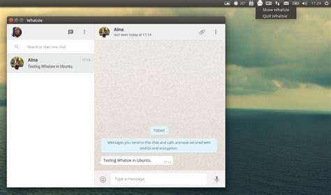 Point your browser to and download the installer for windows 10 and windows 8. Use WhatsApp On Your Linux Desktop With Whatsie ~ Web Upd8 ...