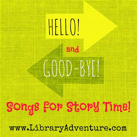 Opening And Closing Songs For Story Time