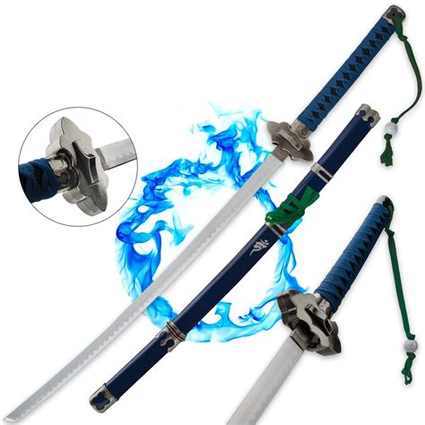 Exorcist Blue Anime Katana Sword Replica