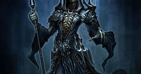 Lich European Myth An Undead Sorcerer Or King Who Uses Spells To Bind