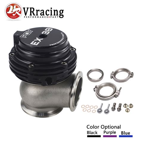 Vr Racing Ex Mm Wastegate With V Band And Flanges Turbo Wastegate