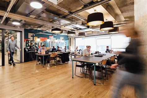 Inside Weworks Trendy Coworking Space In Devonshire Square Officelovin