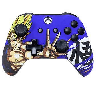 This dragon ball z vegeta decal skin was engineered to fit your xbox one controller so it won't interfere with any buttons or sensors. Buy Xbox One Controller - Dragon Ball Z Edition | GAME