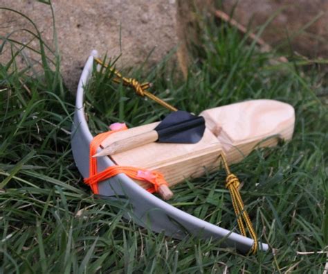 Mini Pvc Crossbow 5 Steps With Pictures Instructables