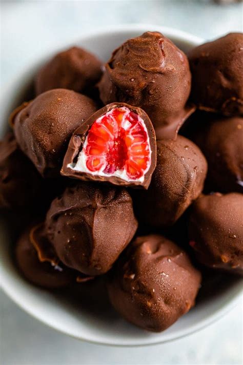 Chocolate Covered Frozen Raspberries Eating Bird Food
