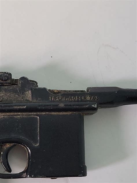 Denix Wwii 1896 Mauser Automatic C96 Non Firing Replica Miniature