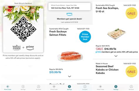 Whole foods shoppers who also have a prime membership will need to download the whole foods app on their phone and sync their amazon account as well. Get Great Discounts at Whole Foods with Amazon Prime ...