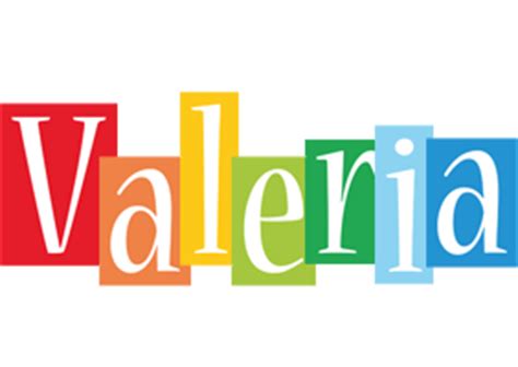 Valeria Logo | Name Logo Generator - Smoothie, Summer, Birthday, Kiddo ...