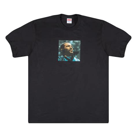 Supreme Marvin Gaye T Shirt Black Goat