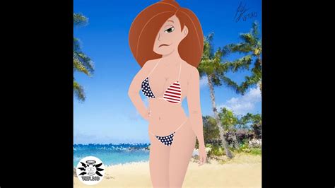 Kim Possible In Bikini July NSFW SpeedArt YouTube