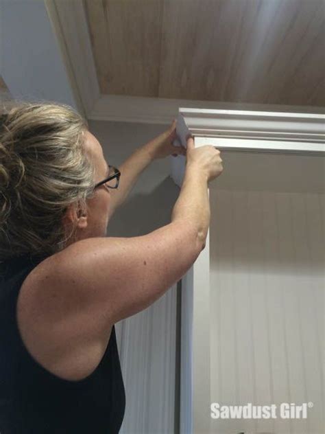 The molding also comes in handy for closing the gap between the top of the cabinets and the ceiling and for homeowners who want to create a sleek, finished look in their cook space. How to Install Crown Molding on Kitchen Cabinets | Crown ...