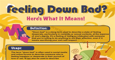 Down Bad Meaning What Does This Slang Really Mean Love English