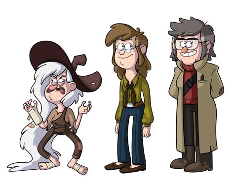 Mcgucket And Ford Genderswap By Thecheeseburger On Deviantart