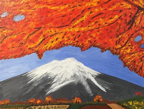Dormant Volcano 15 Ee Painting By Virginia Margarita