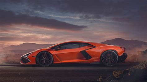 Lamborghini Revuelto Lowers Its Roof To Become A Roadster In