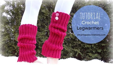 Smartapple Creations Amigurumi And Crochet Easy Ribbed Crochet Leg Warmers Tutorial