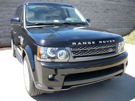 The range rover sport manages to combine range rover's familiar cubist styling with a raked windscreen and a tapered roofline that makes the vehicle appear as if it is moving quickly, even when at rest. 2010 Land Rover Range Rover Sport Supercharged ~ I Take ...