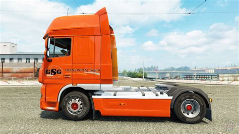 Gsg Skin For Daf Truck Pour Euro Truck Simulator 2