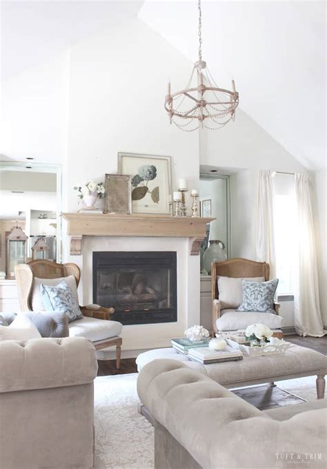 Country style decorating means a lot of things to a lot of people. Modern French Country Decor - Home Tour - shabbyfufu.com