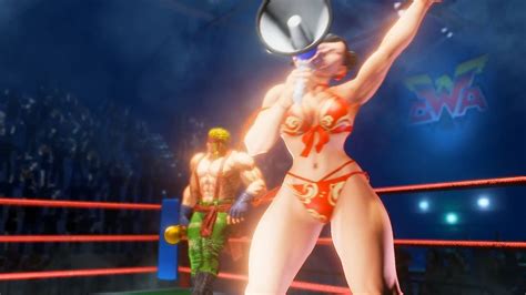 Chun Li Body Swap To Laura Mod Youtube