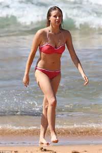Kassandra Clementi Flaunts Her Flawless Figure As She Frolics In The Surf With Co Star Alec Snow
