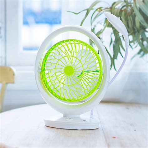 Rechargeable Table Fan With Led Light Jr 2018 Onidelk