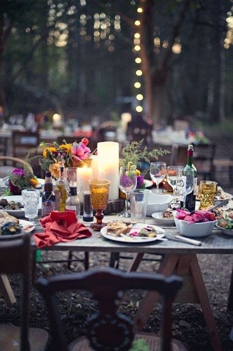 Tables And Parties My Thoughts Party Outdoor Dining Table