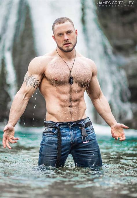 James Critchley Marshall Arkley Model Sexy Men Hairy Muscle Men Men