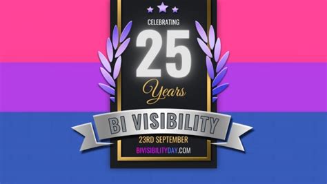 Bi Visibility Day Celebrating Bisexuality Every 23 September