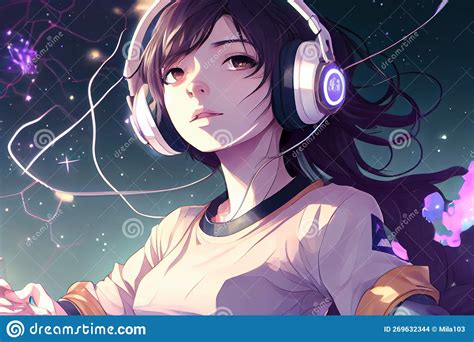 Top 77 Cute Anime Girl With Headphones Latest In Duhocakina