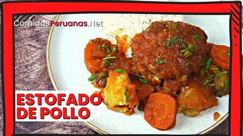 ESTOFADO DE POLLO Receta Fácil y Rápida para Preparar en Pocos