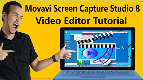 How To Use Movavi Screen Capture Studio 8 Video Editor Tutorial To Edit