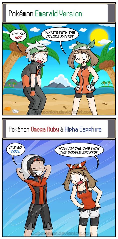 Before And After Pokemon Mew Pokemon Omega Ruby Pokemon Emerald