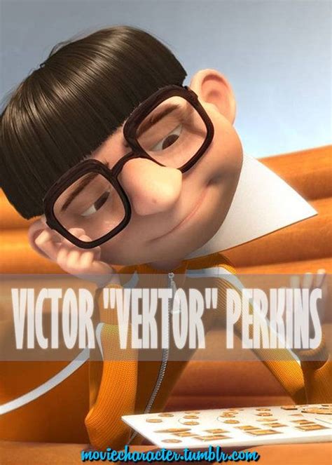 Movie Characters — Victor Vektor Perkins Played By Jason Segel
