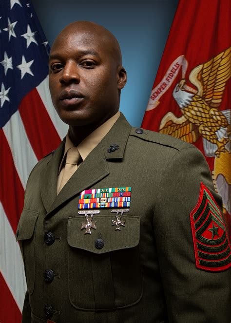 Sergeant Major Shaun Nichols 8th Marine Corps District Leaders