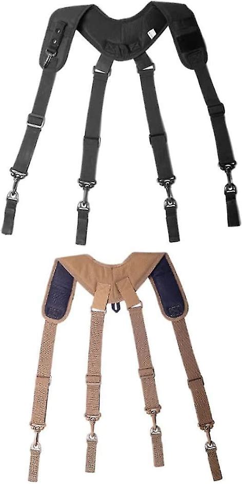 Tool Belt Suspender Adjustable Elastic Heavy Duty Work X Type Straps
