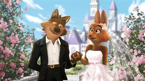 The Bad Guys Wedding Mr Wolf And Diane Foxington Glow Up Transformation Kluz Cartoon Youtube
