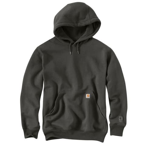 Carhartt Mens Big And Tall Paxton Peat Long Sleeve Heavyweight Hoodie By