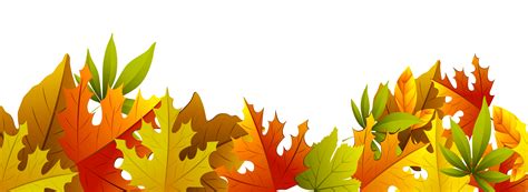 Decorative Autumn Leaves Clipart Clipartix
