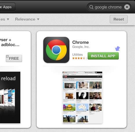 See full history of installs, reviews and ratings. How to download Google Chrome on iPad & iPhone