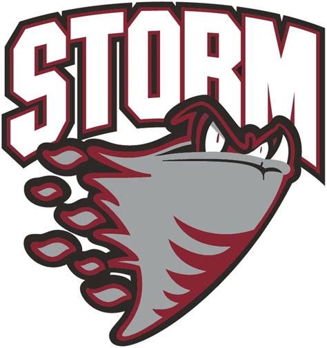 Guelph Storm Logo Ohl Team Logo League Sports Logo