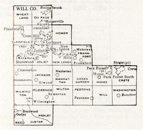 Map Of Will County Il Maping Resources